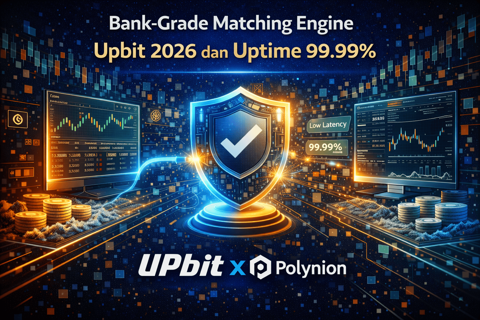 Bank-Grade Matching Engine Upbit 2026 dan Uptime 99.99%