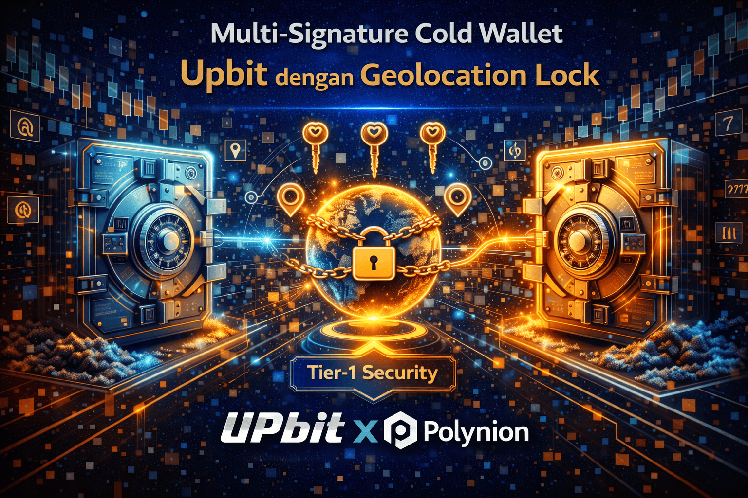 Multi-Signature Cold Wallet Upbit dengan Geolocation Lock