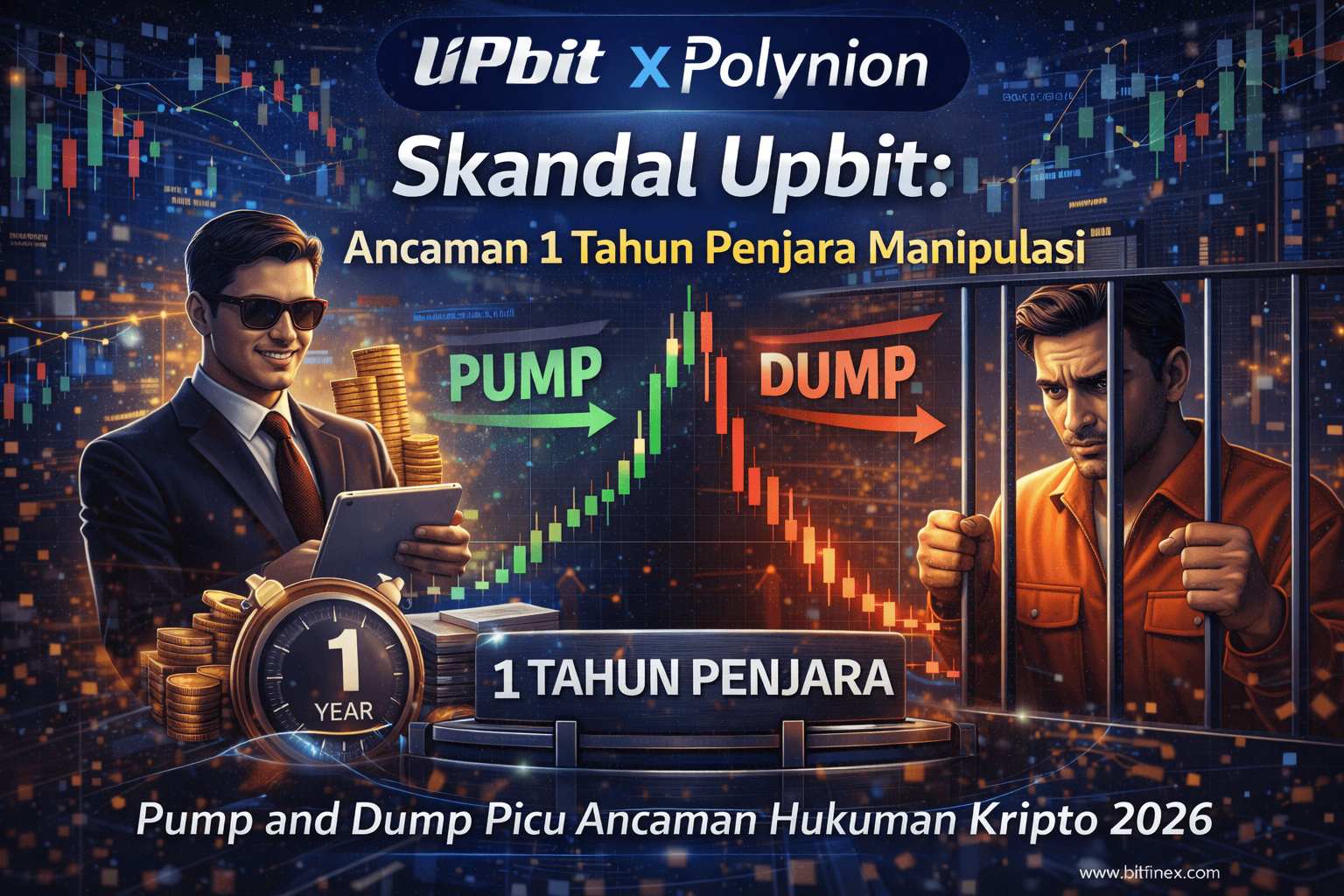 Skandal Upbit: Ancaman 1 Tahun Penjara Manipulasi