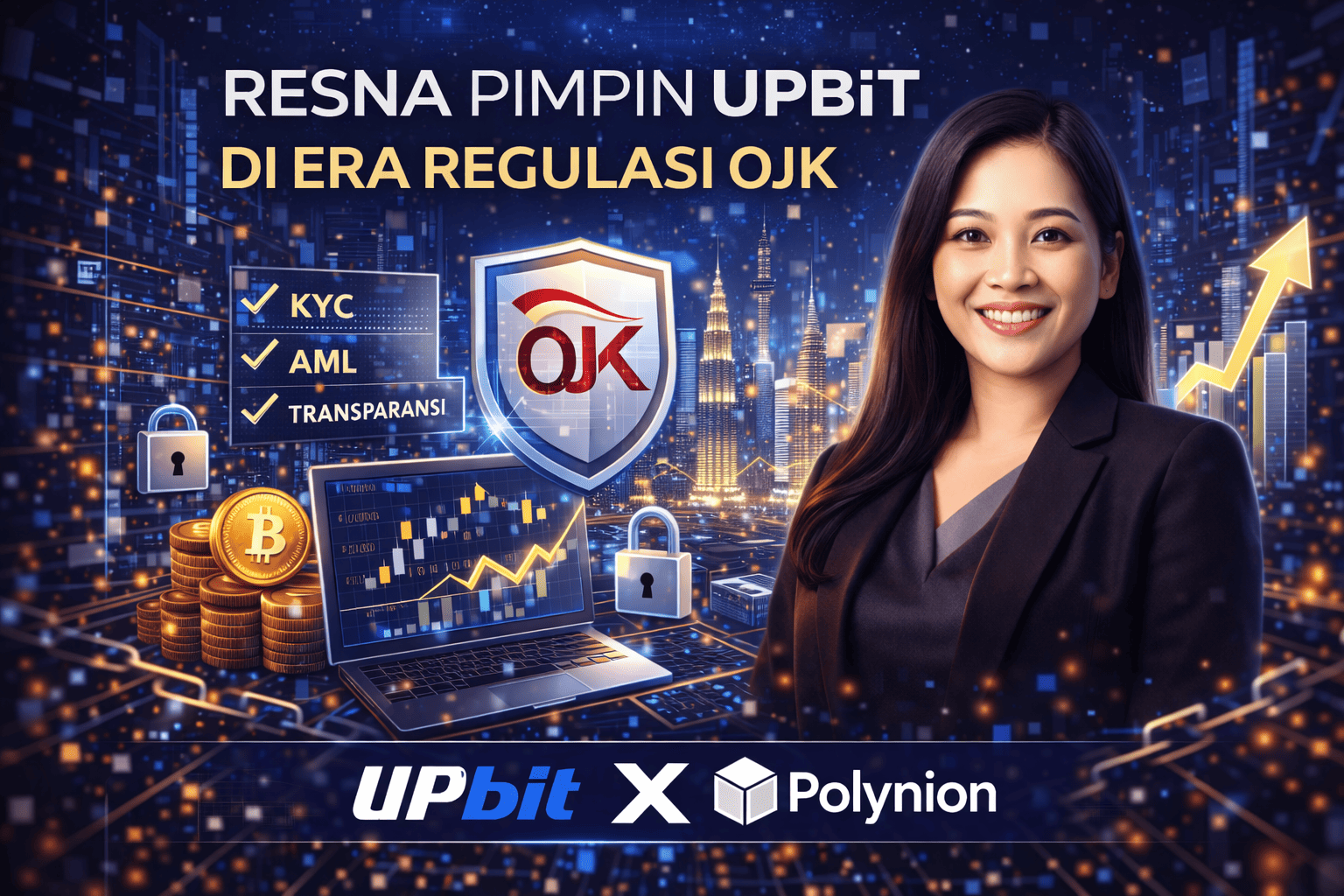Resna Pimpin Upbit di Era Regulasi OJK