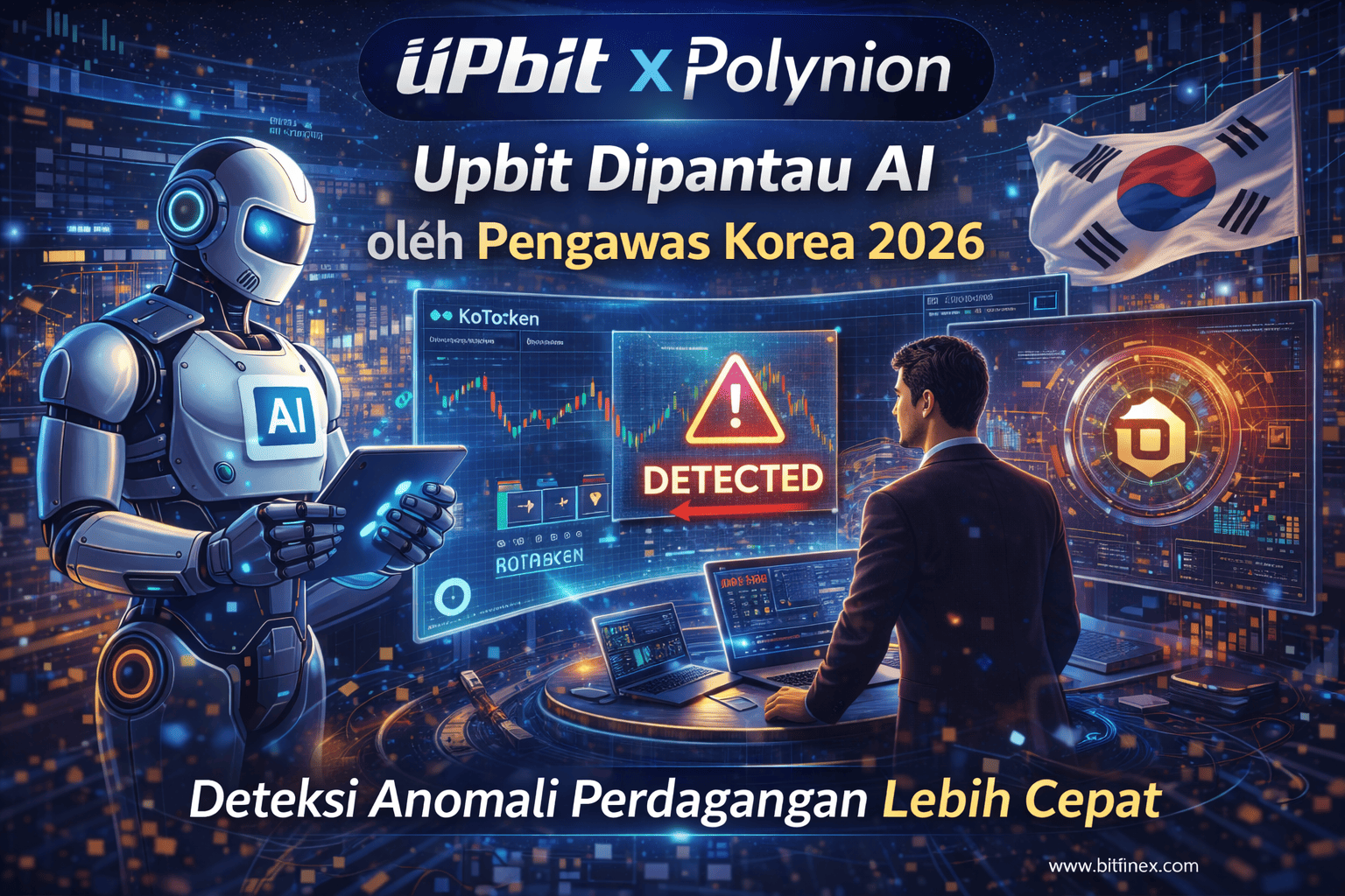 Upbit Dipantau AI oleh Pengawas Korea 2026