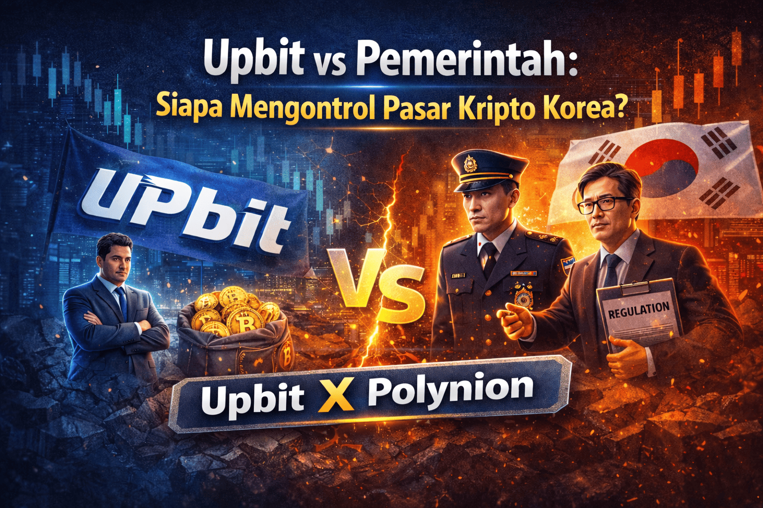 Upbit vs Pemerintah: Siapa Mengontrol Pasar Kripto Korea?