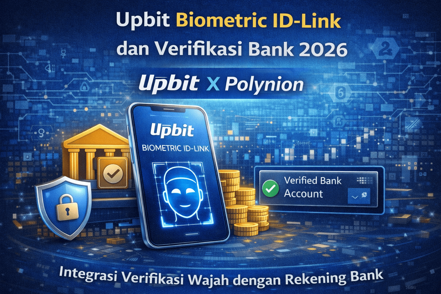 Upbit Biometric ID-Link dan Verifikasi Bank 2026